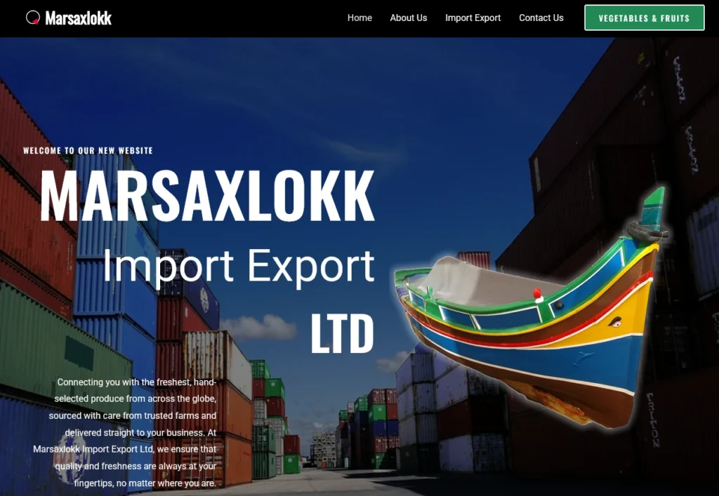 Marsaxlokk Import Export