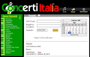 Concerti italia